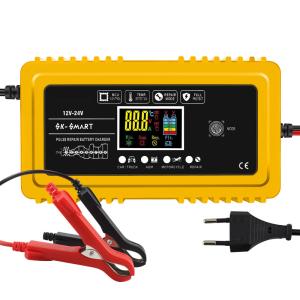 Buy cheap PC Fireproof Material 20A/12V 10A/24V Car Battery Charger Fully Smart Charger for Lithium Lead-Acid LIFEFO4 AGM Battery from wholesalers