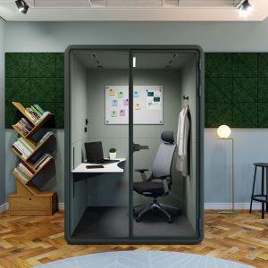 Buy cheap Modular Soundproof Study Pod Acoustic Library Study Pods Customized from wholesalers