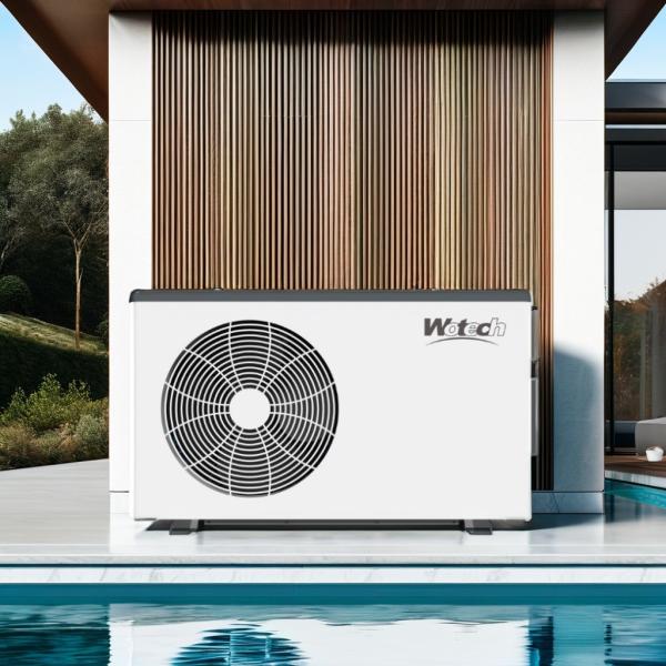 Buy cheap Gavlnaized Sheet Electric Power Source Inverter Pool Heat Pump 3m³/h~5m³/h for Swimming Pools from wholesalers