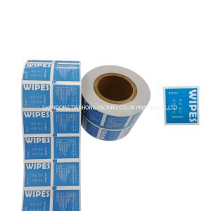 Laminating Alcohol Pad Outside Film Roll With Directly Provided Material