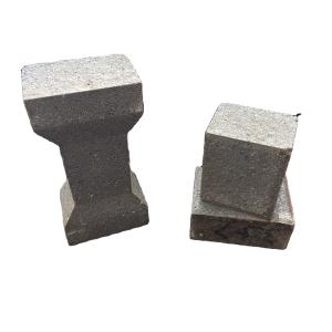 Buy cheap Unglazed Silicon Carbide Kiln Posts Brick High Temperature Resistance from wholesalers