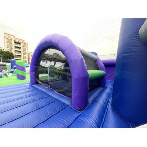 Buy cheap 30x30m Big Bounce Amusement Park Inflatable Theme Park Bounce House Play Area Game from wholesalers