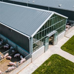 Modern Steel Prefab Farm Building with Contemporary Design Integrated Practical