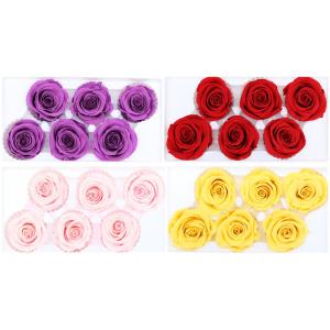 Buy cheap Long Lasting Dia 5-6cm No Pollen Preserved Rose Heads from wholesalers