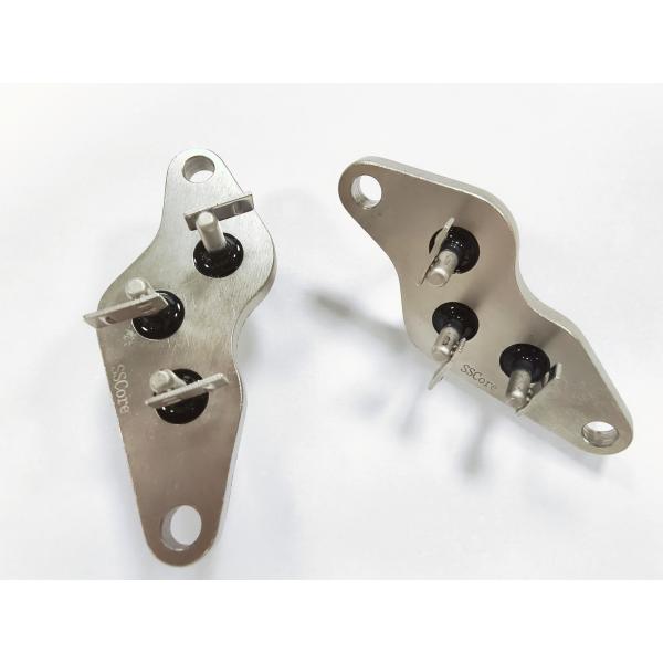 Glass Ceramic Hermetic Electric Vehicle Connector for Panel Mount up to 20A 540V by SSCore