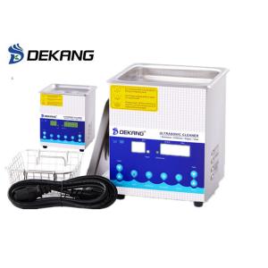 1.3L Small Dual Frequency Ultrasonic Cleaner , Ultrasonic Watch Cleaning Machine