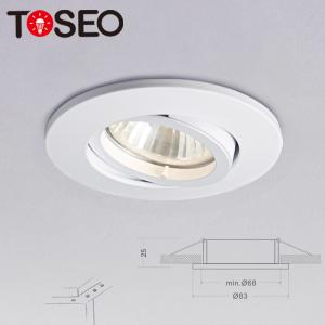 Buy cheap 83mm Recessed LED Downlights Fittings Adjustable Die Cast Aluminum Material from wholesalers