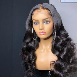 Buy cheap 13*4 Lace Front Human Hair Wigs Pre Plucked from wholesalers