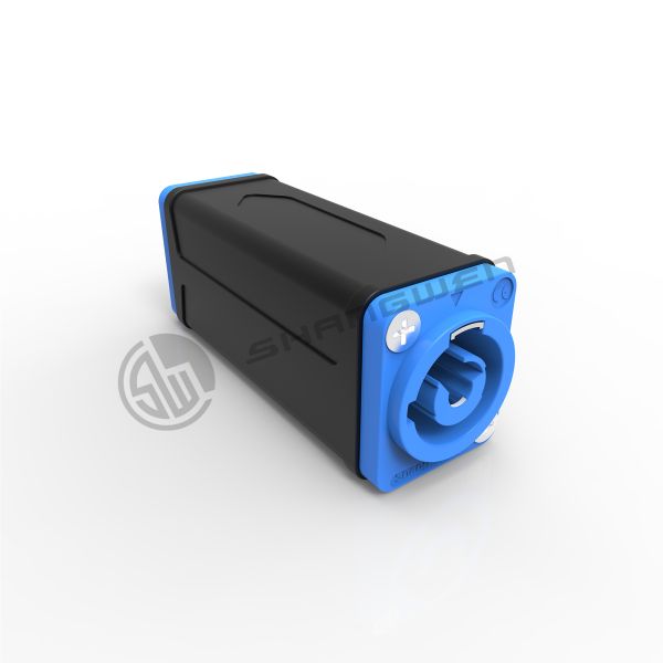 Quality Customized China Indoor Locking 3 Pole Male Powercon Connector for Cable Wire for sale