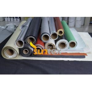 Thermal Insulation Silicone Coated Fiber Glass Fabrics Cloth Width 0.8m To 2m