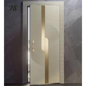 Buy cheap New Design Italian Fashion Modern Design Russia Model First-Class Security Steel Metal Front Entry Pivot Door Price from wholesalers
