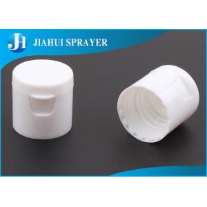Buy cheap 18mm 20mm Flip Top Caps White Transparent PP Flip Top Bottle Lids Smooth Surface from wholesalers