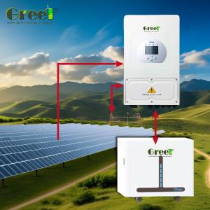 Buy cheap Power Hybrid Power Generator With Backup Function LCD Display 8Kw-10Kw Solar System from wholesalers