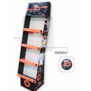 Buy cheap Pantone Lollipop Cardboard Shelving Displays Stand 3D Design from wholesalers