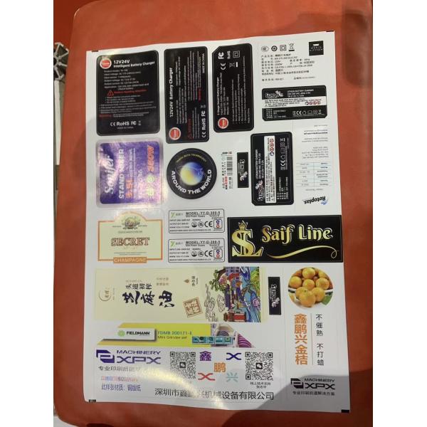 Buy cheap Eighty Percent Coverage Digital Die Cutting And Printing Machine with PLC Control System Max Feeding Width 460mm from wholesalers