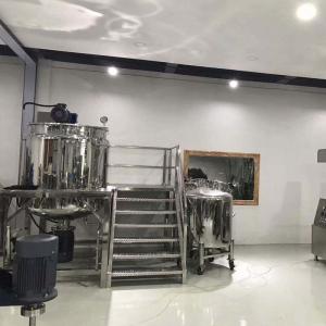 Buy cheap SUS304 316 Vacuum Homogenizing Emulsifier Mixer For Cosmetic Paste from wholesalers