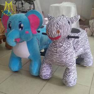 Buy cheap Hansel latest coin operated electric ride on plush elephant toy from wholesalers