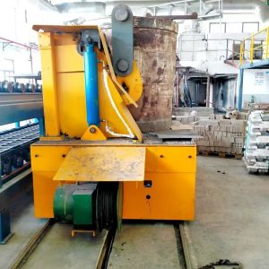 China Rail Transfer Cart for Heavy-Duty Industrial Applications with Multi-Axle Bogie System and Reinforced Chassis on sale