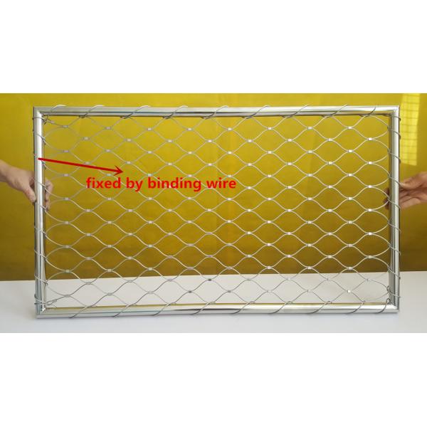 Quality Helipads AISI 304 Stainless Steel X-tend Wire Mesh Mesh 2"x2" x 2.00mm diameter for sale