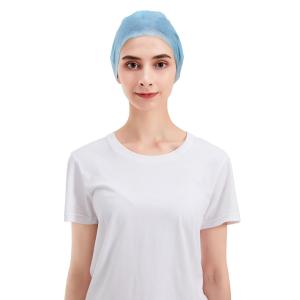 disposable head cap disposable surgeon caps nonwoven PP cap with ties CE