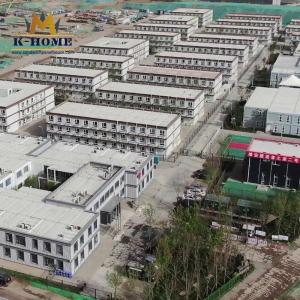 Prefabricated Flat Pack Housing Unit Container As Camp Site