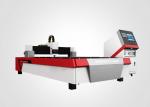 Buy cheap Gantry Metal Fiber Laser Cutting Machine 1000 Watt Ball Screw from wholesalers