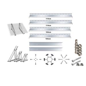 Buy cheap Adjustable Solar Triangular Bracket for Aluminum and Galvanized Steel Module product