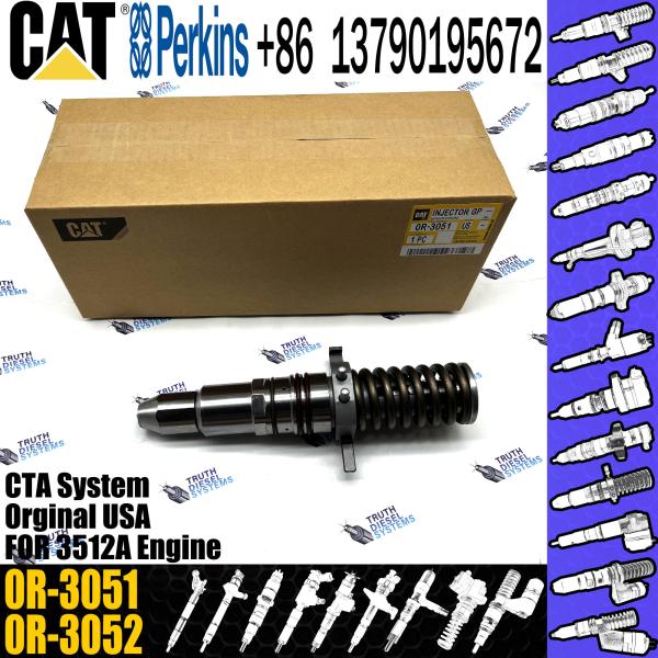 Engine Spare Parts Fuel Injection 4P-9075 0R-3051 For Caterpillar 3508 3512 3516 Diesel Injector