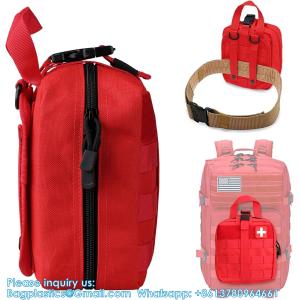 Buy cheap Tactical First Aid Pouch, Molle EMT Pouches Rip-Away Military IFAK Medical Bag Outdoor Emergency Survival Kit Quick from wholesalers