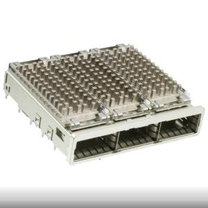 China 2007456-2 CONN QSFP+ CAGE 1X3 W/HSINK R/A on sale