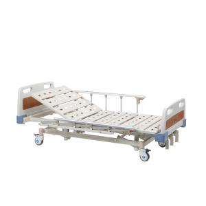 Buy cheap Electro Coating Manual Hospital Bed With Three Cranks SAE - YD - 3a Model from wholesalers
