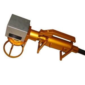 Buy cheap raycus 20w 30w mini portable manual handheld fiber laser marking engraving machine with lithium battery from wholesalers