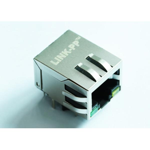 Quality ARJM11A1-809-KB-EW4 RJ45 Modular Jack Integrated 2.5G Base-T Tab Up for sale