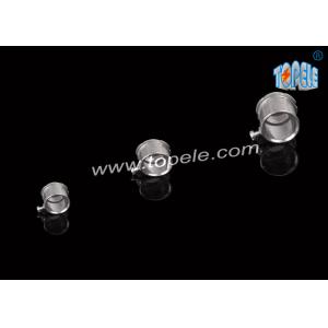 EMT Electrical Conduit And Fittings / Zinc Die Cast EMT Conduit Connector Set