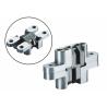 Buy cheap Self Closing Stainless steel Concealed Hinge with spring inside for Channel gate from wholesalers