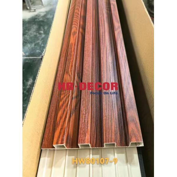 Buy cheap Exterior WPC Wall Panels Cladding In Fluted Design With Custom Colors from wholesalers