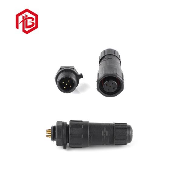 Buy cheap LED Display Nylon M14 Waterproof Aviation Plug Socket Male And Female Connector Panel from wholesalers