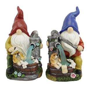 Buy cheap Solar Light Crafts Panel Garden Statue Dwarf Solar Gift Lamp from wholesalers