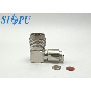 N Type Right Angle RF Coaxial Connector for RG142B/U Cable