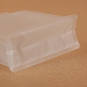 Buy cheap Small Plastic Flat Matte 540g Clear Zipper Bag from wholesalers
