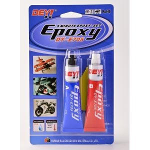 Heat Resistant Epoxy AB Glue with Shear Strength ≥16 MPa and 12 Months Shelf