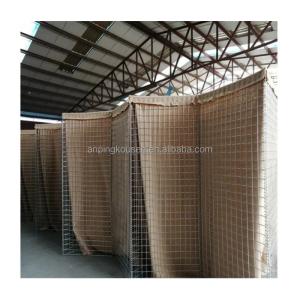 Easily Assembled Galvanized Iron Wire Gabion Wall Protective Barriers for Flood