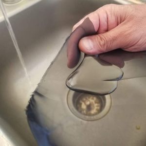 Black Hydrophobic Treatment Polyester Micron Filter Mesh Fabric