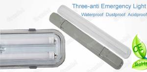 China T8 18W Led Tube Light Three-anti Waterproof Housing Suspended Ceiling Lamp on sale