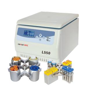 Buy cheap L550 Cence Laboratory Centrifuge Machine 5310xg Max RCF 4x500ml Capacity Low Noise  from wholesalers