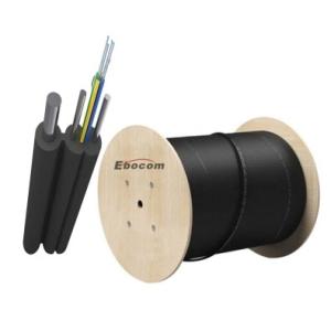 Buy cheap FTTX Indoor/Outdoor FTTH Drop Cable 1/2/4/6 core singlemode multi mode G657A networking construction from wholesalers