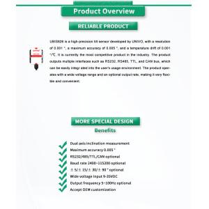 Buy cheap Customized Support UNIVO UBIS-826 Analog Digital Inclinometer for Angle Measurement from wholesalers