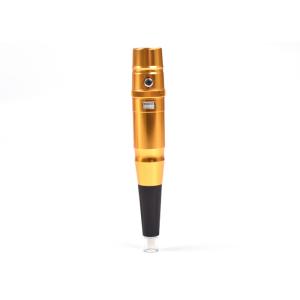 Golden PMU Eyebrow Lips Permanent Makeup Machine Kit Aluminum Material