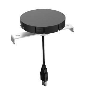 Invisible Through Desk Embedded Wireless Charger Under Nightstand