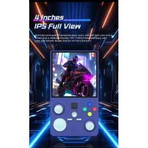 4 Inches IPS Full View DC40V Handheld Game Console Open Source System